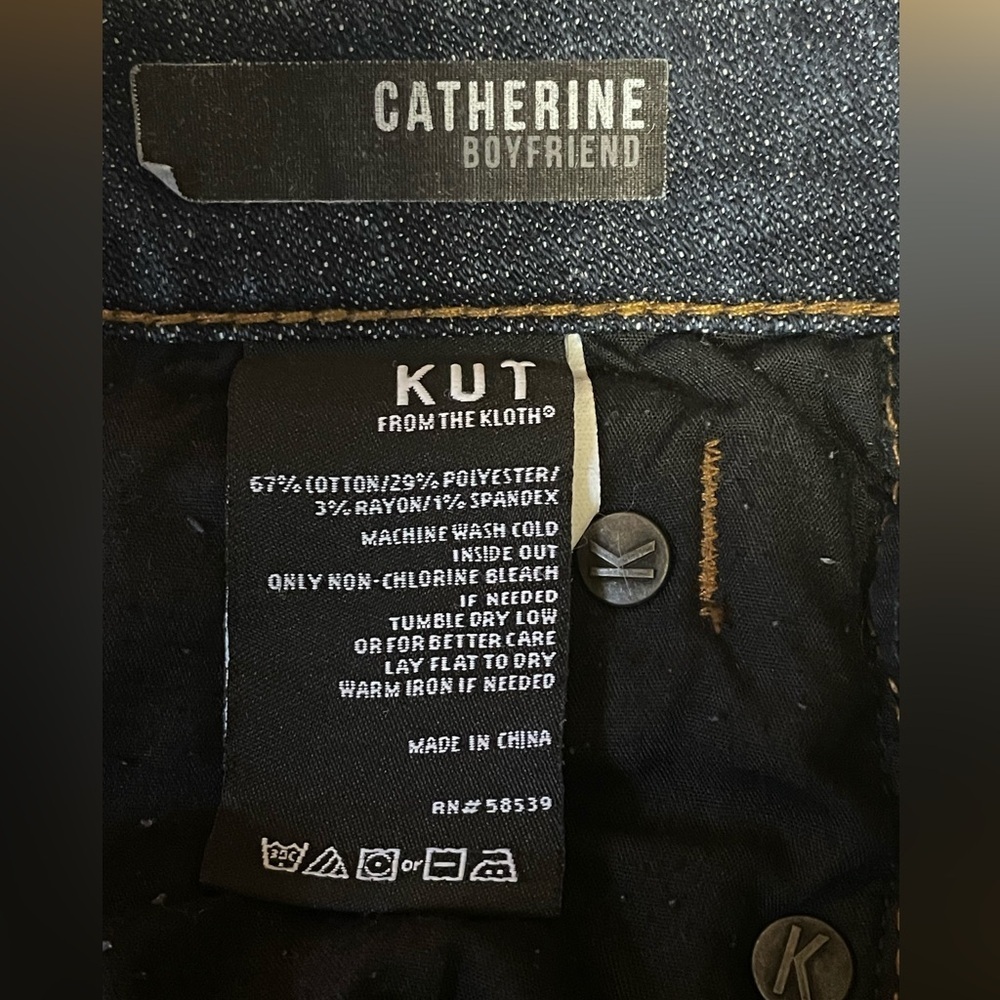 Kut from the Kloth Blue Ankle Jeans - Picture 9 of 10